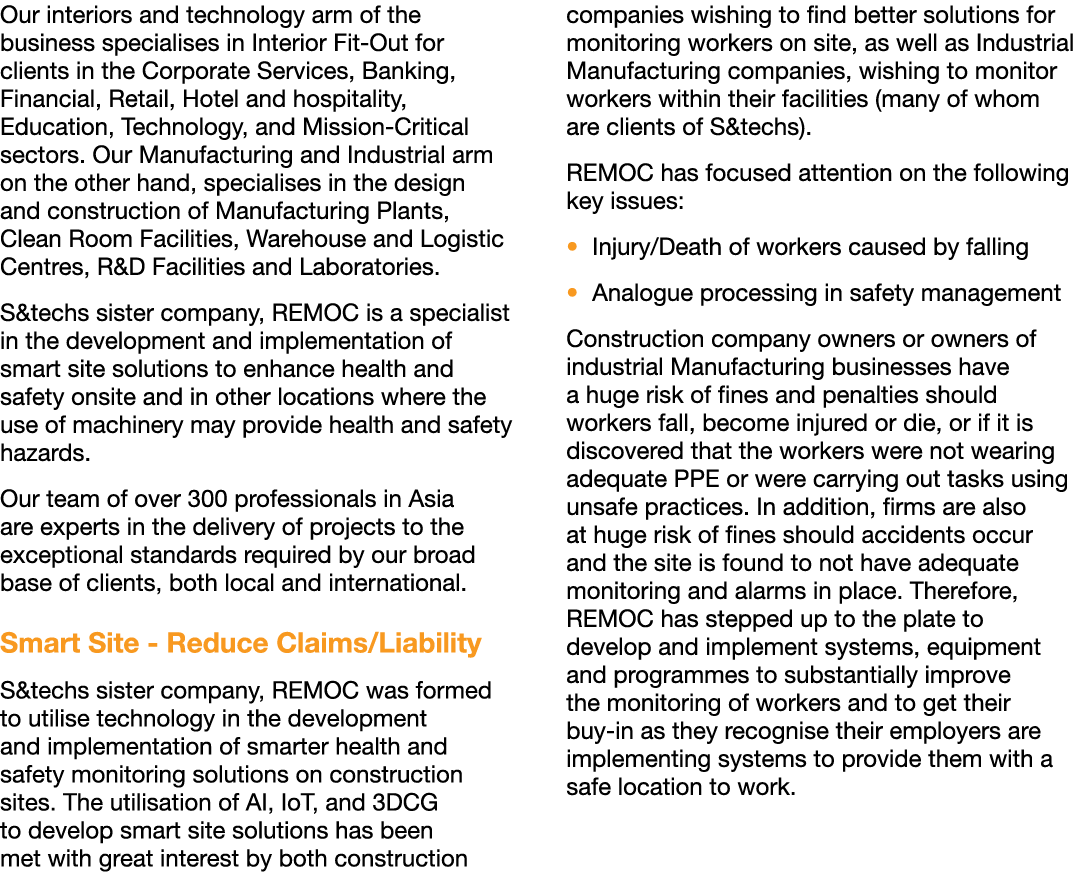 Our interiors and technology arm of the business specialises in Interior Fit Out for clients in the Corporate Service...