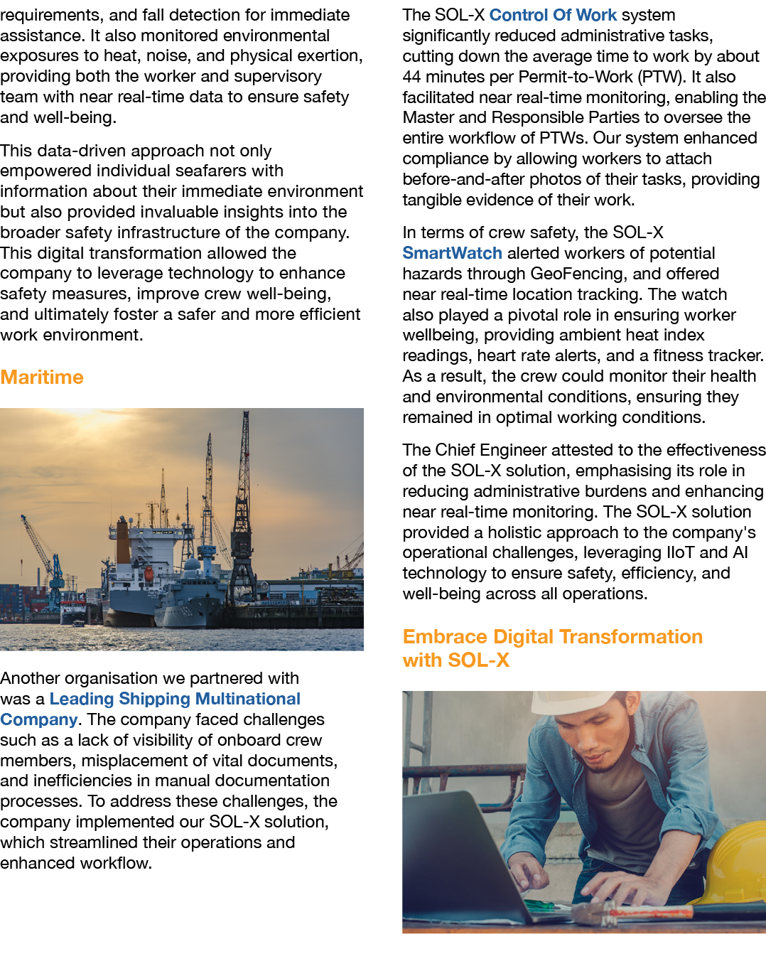 requirements, and fall detection for immediate assistance. It also monitored environmental exposures to heat, noise, ...