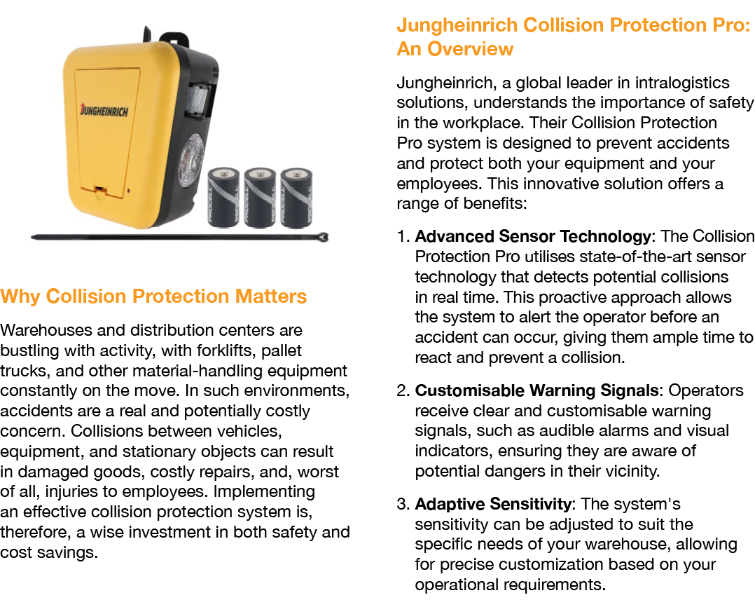￼ Why Collision Protection Matters Warehouses and distribution centers are bustling with activity, with forklifts, pa...