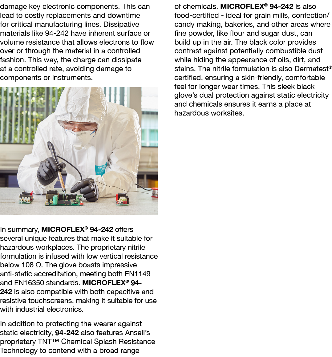 damage key electronic components. This can lead to costly replacements and downtime for critical manufacturing lines....