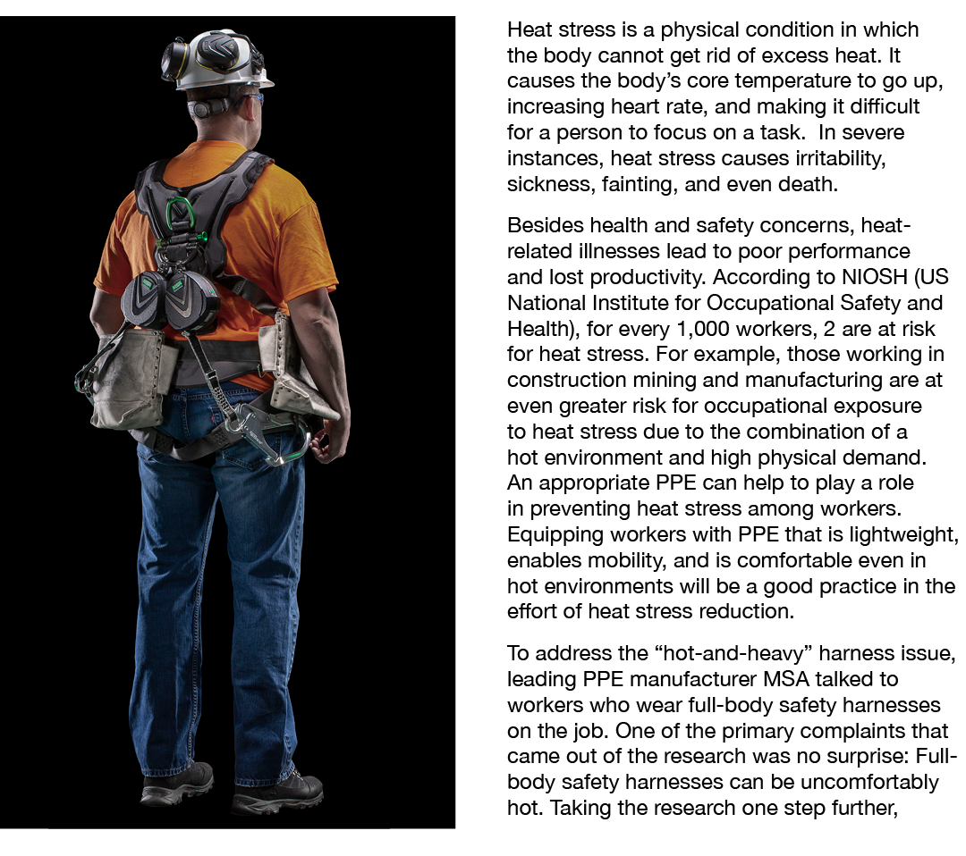 ￼ Heat stress is a physical condition in which the body cannot get rid of excess heat. It causes the body’s core temp...