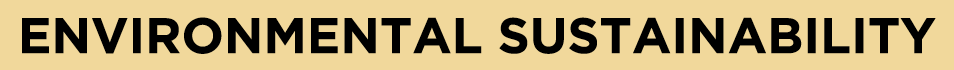 ENVIRONMENTAL SUSTAINABILITY