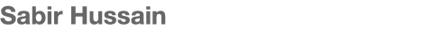 Sabir Hussain