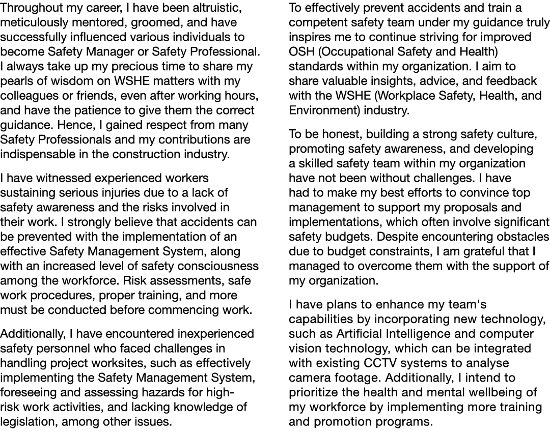 Throughout my career, I have been altruistic, meticulously mentored, groomed, and have successfully influenced variou...