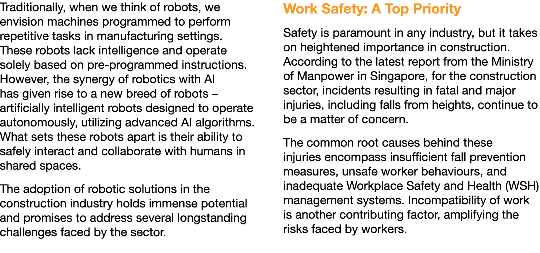 Traditionally, when we think of robots, we envision machines programmed to perform repetitive tasks in manufacturing ...