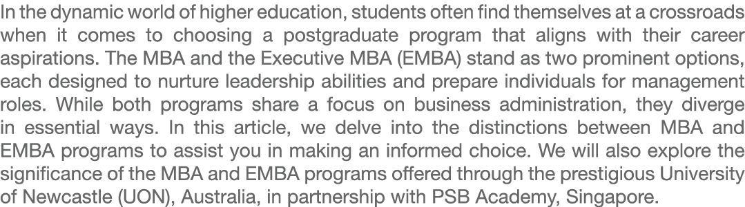 In the dynamic world of higher education, students often find themselves at a crossroads when it comes to choosing a ...