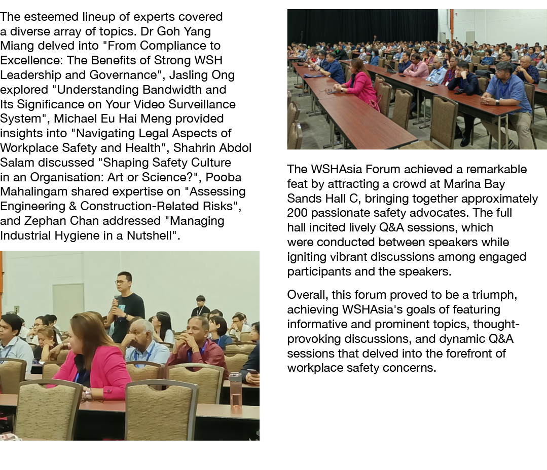 The esteemed lineup of experts covered a diverse array of topics. Dr Goh Yang Miang delved into \“From Compliance to ...