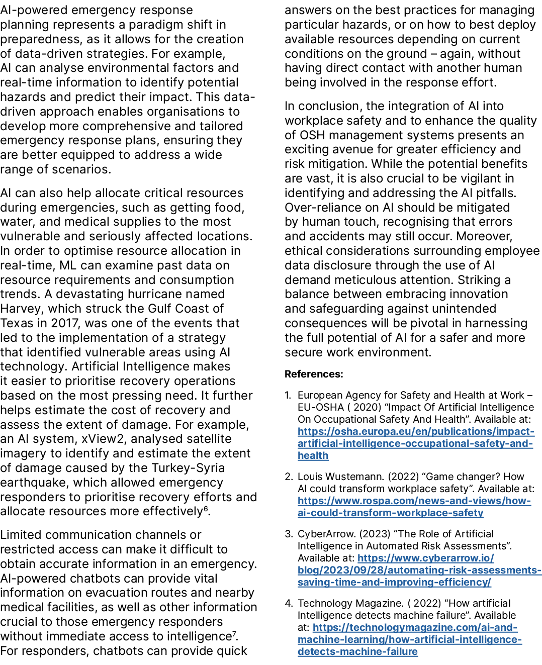 AI powered emergency response planning represents a paradigm shift in preparedness, as it allows for the creation of ...