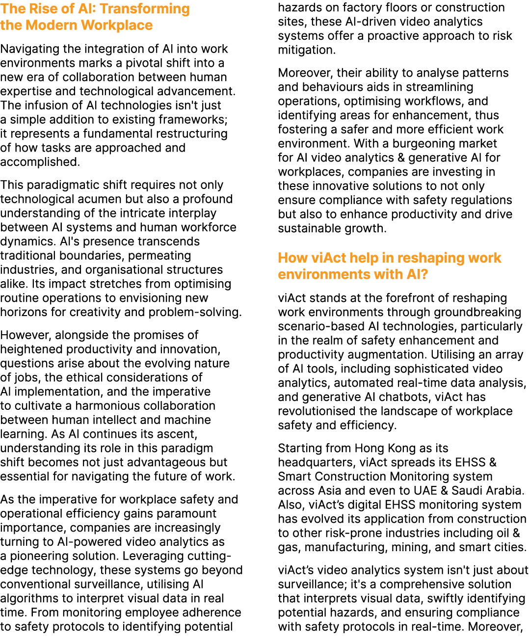 The Rise of AI: Transforming the Modern Workplace Navigating the integration of AI into work environments marks a piv...
