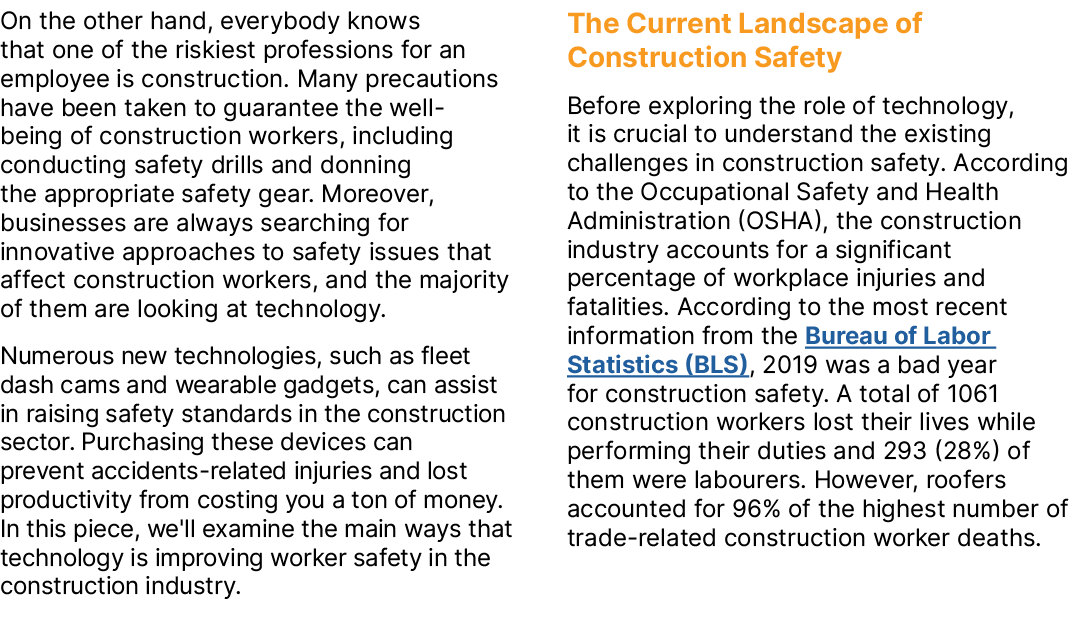 On the other hand, everybody knows that one of the riskiest professions for an employee is construction. Many precaut...