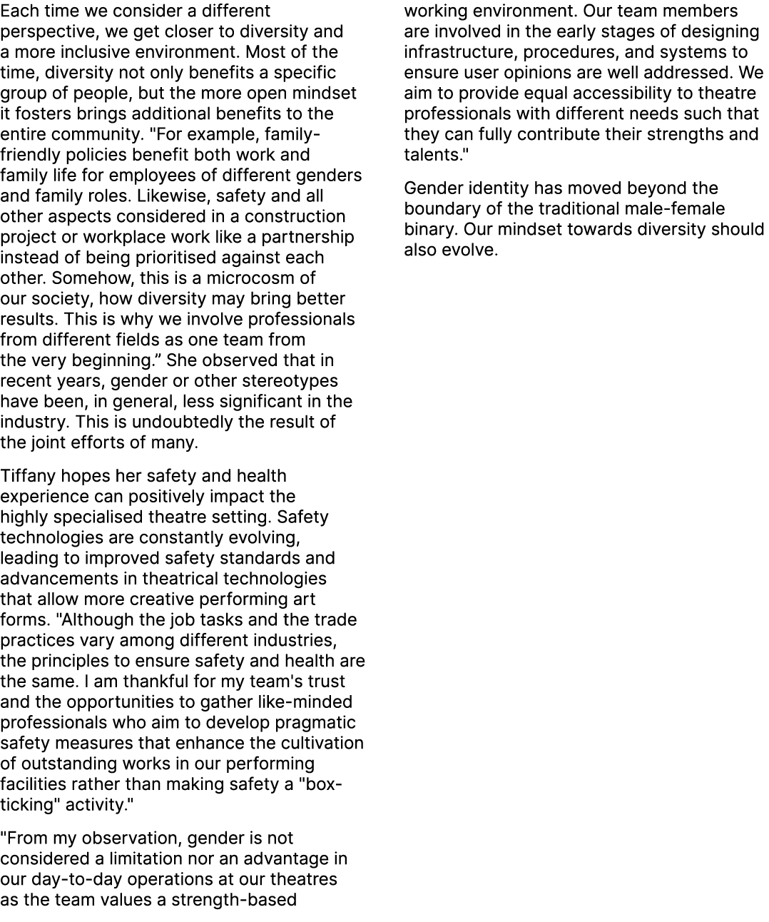 Each time we consider a different perspective, we get closer to diversity and a more inclusive environment. Most of t...