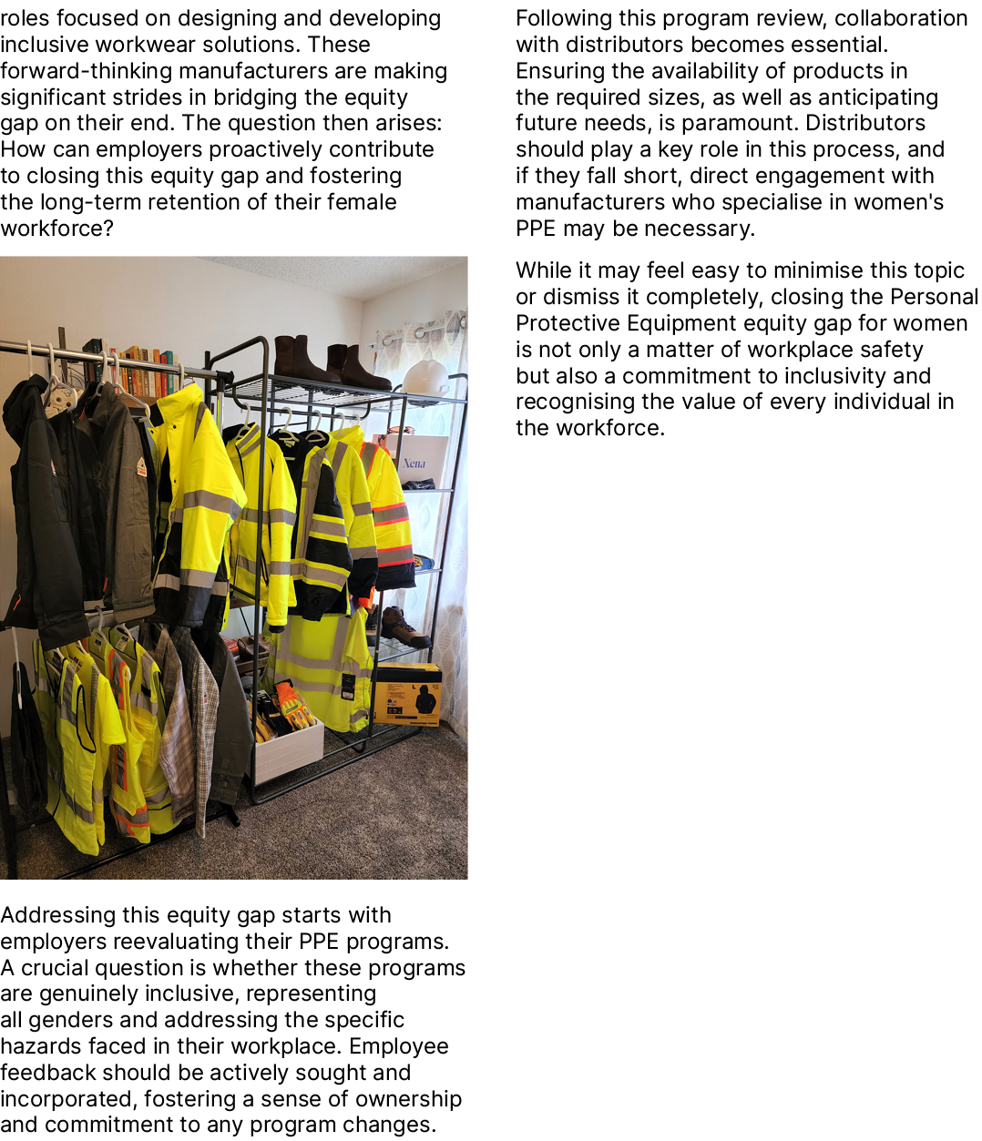 roles focused on designing and developing inclusive workwear solutions. These forward thinking manufacturers are maki...