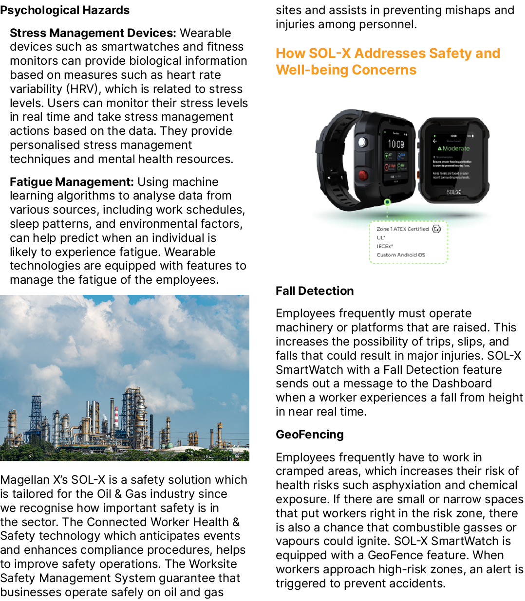 Psychological Hazards Stress Management Devices: Wearable devices such as smartwatches and fitness monitors can provi...