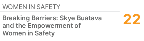 WOMEN IN SAFETY,22,Breaking Barriers: Skye Buatava and the Empowerment of Women in Safety