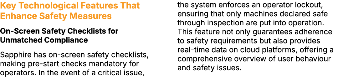 Key Technological Features That Enhance Safety Measures On Screen Safety Checklists for Unmatched Compliance Sapphire...