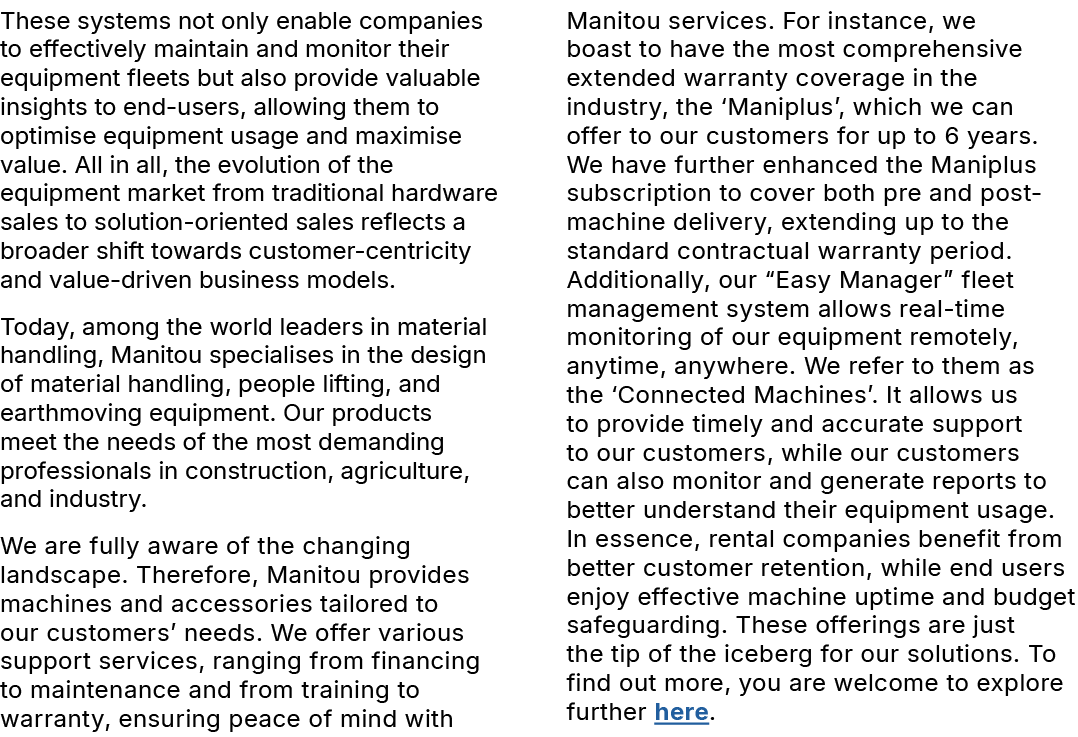 These systems not only enable companies to effectively maintain and monitor their equipment fleets but also provide v...