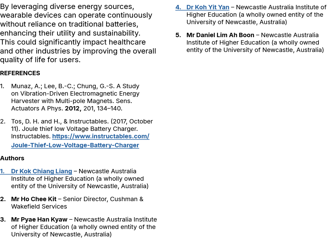 By leveraging diverse energy sources, wearable devices can operate continuously without reliance on traditional batte...