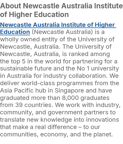 About Newcastle Australia Institute of Higher Education Newcastle Australia Institute of Higher Education (Newcastle ...