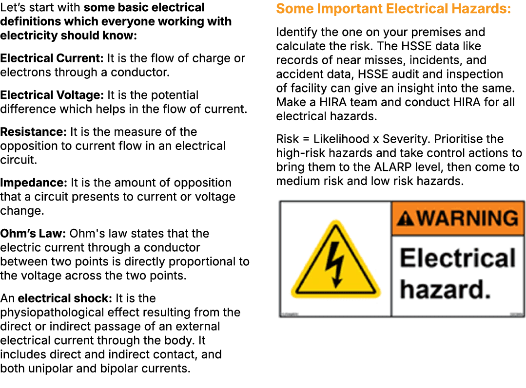 Let’s start with some basic electrical definitions which everyone working with electricity should know: Electrical Cu...