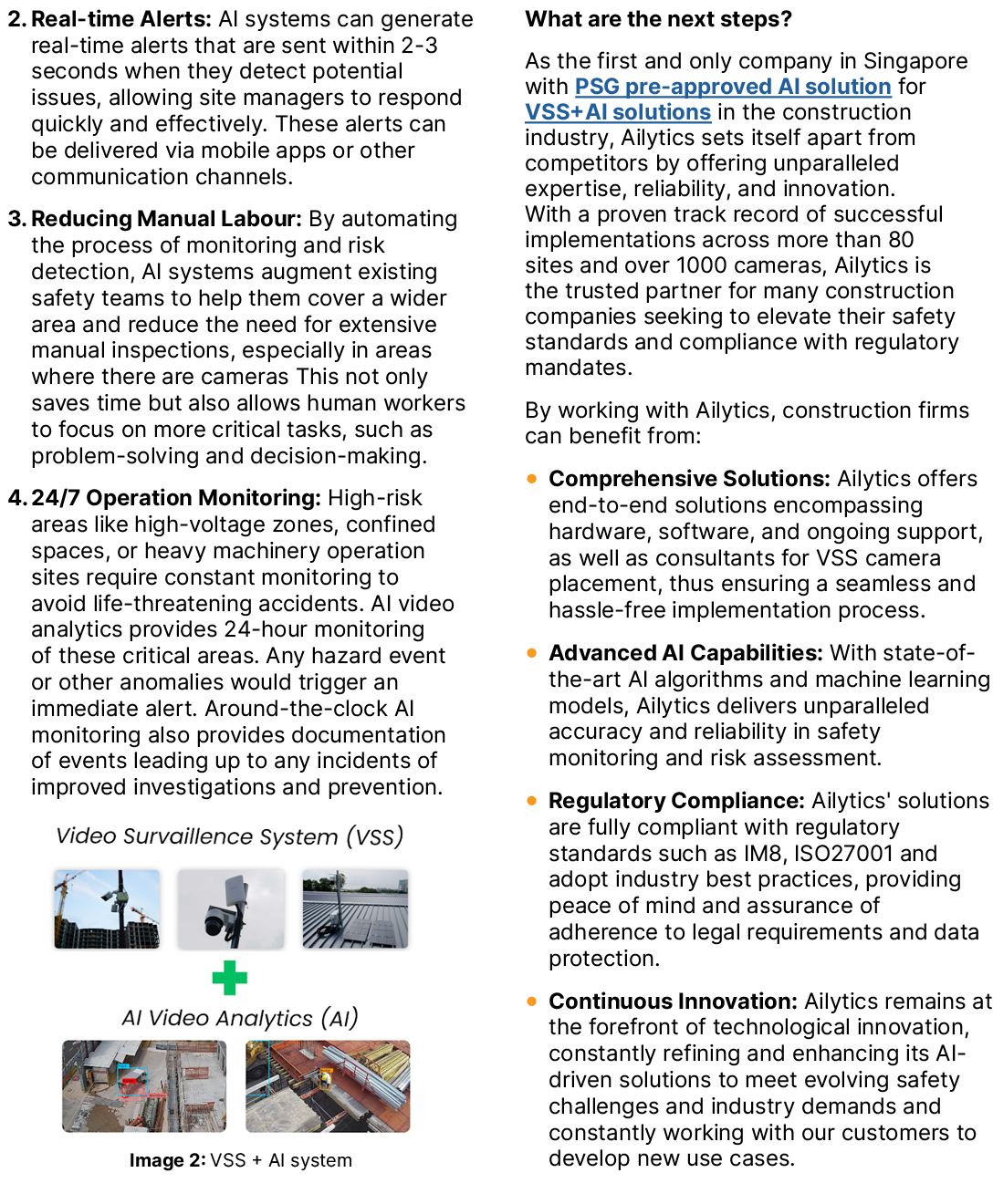 2. Real time Alerts: AI systems can generate real time alerts that are sent within 2 3 seconds when they detect poten...