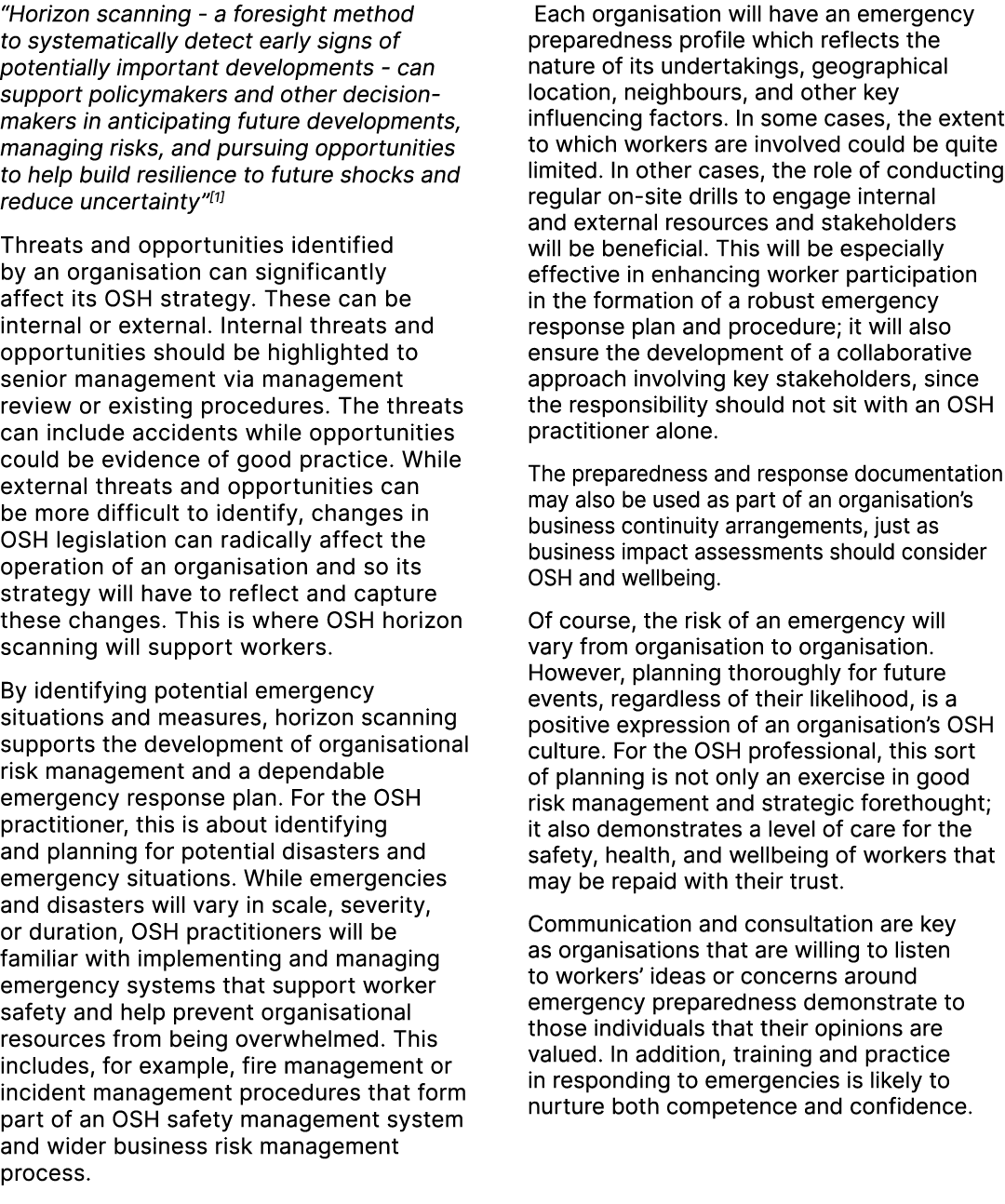 “Horizon scanning a foresight method to systematically detect early signs of potentially important developments can s...