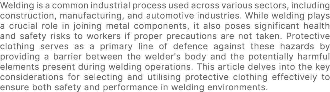 Welding is a common industrial process used across various sectors, including construction, manufacturing, and automo...