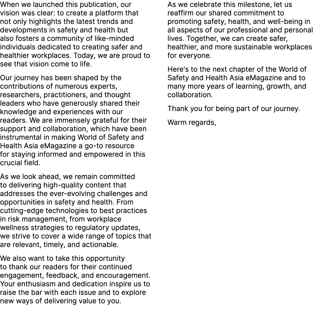 When we launched this publication, our vision was clear: to create a platform that not only highlights the latest tre...