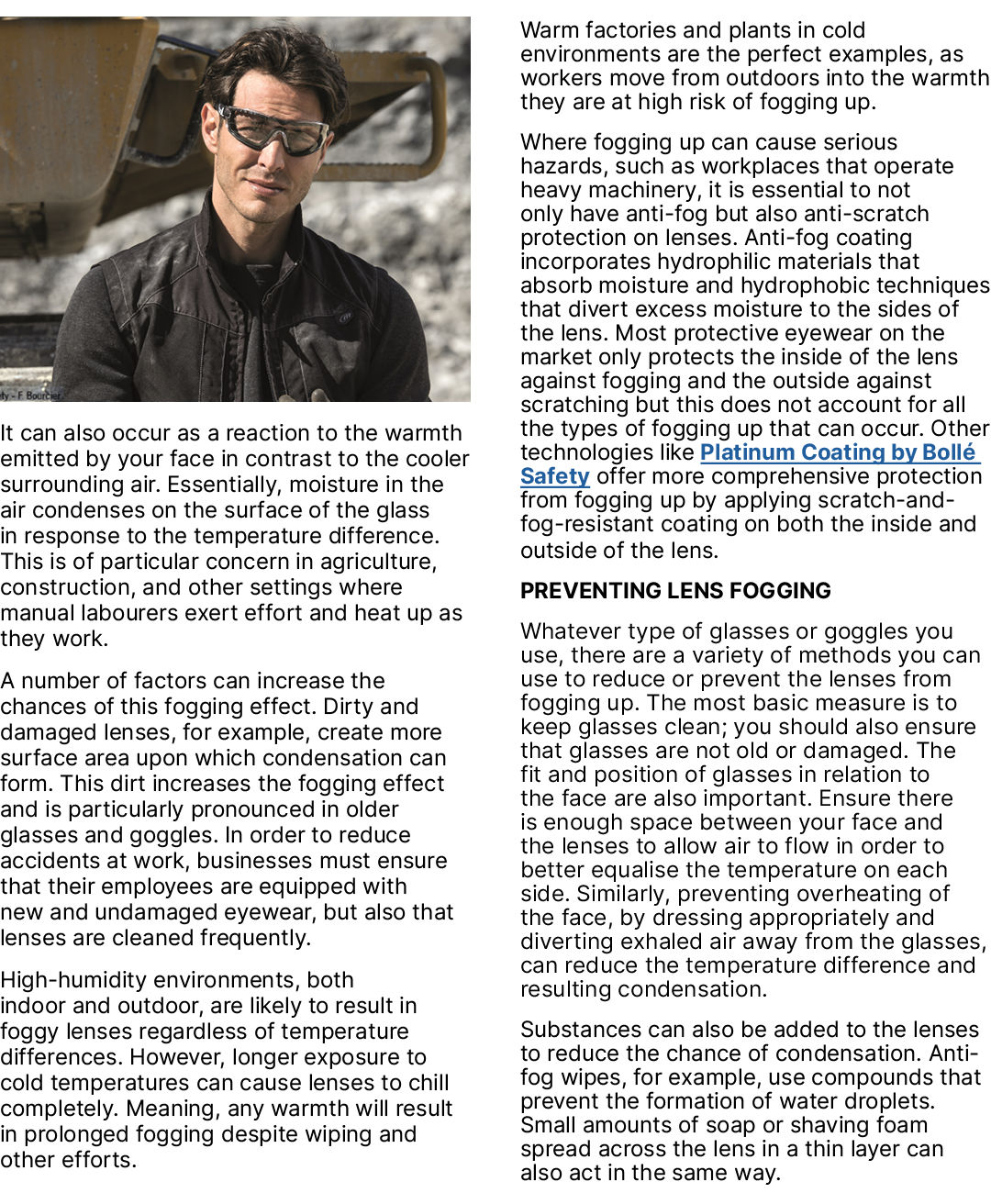 ￼ It can also occur as a reaction to the warmth emitted by your face in contrast to the cooler surrounding air. Essen...