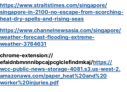 https://www.straitstimes.com/singapore/singapore in 2100 no escape from scorching heat dry spells and rising seas htt...