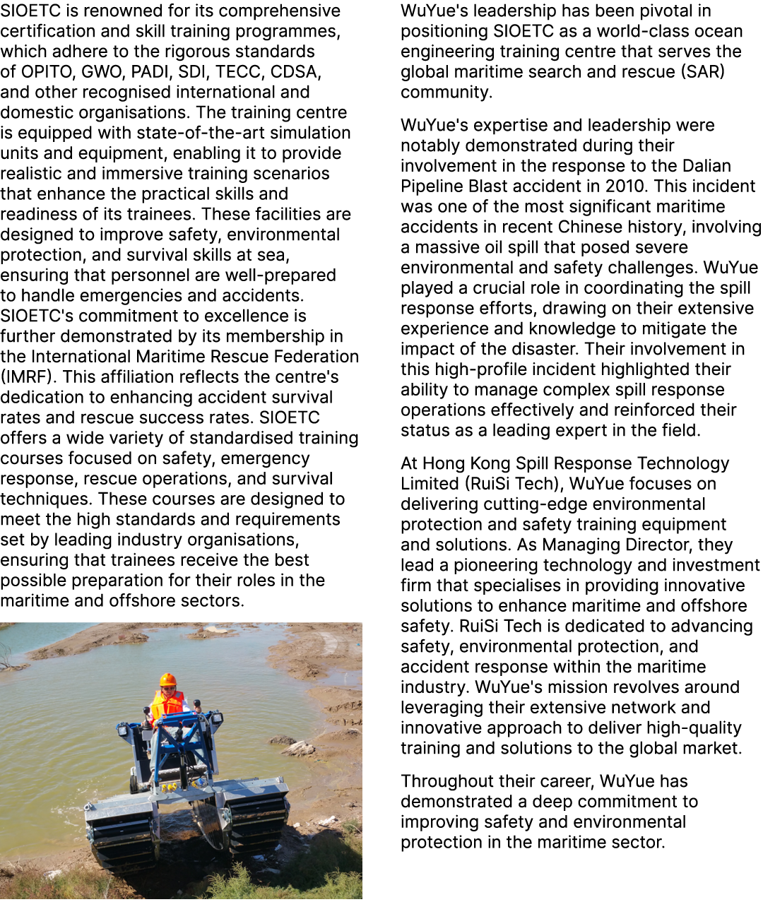 SIOETC is renowned for its comprehensive certification and skill training programmes, which adhere to the rigorous st...