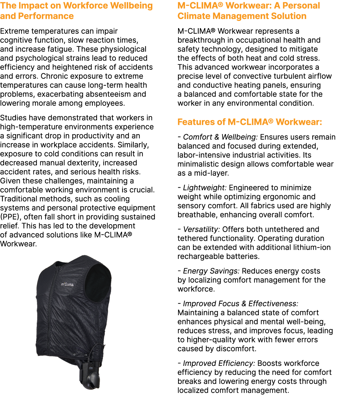 The Impact on Workforce Wellbeing and Performance Extreme temperatures can impair cognitive function, slow reaction t...