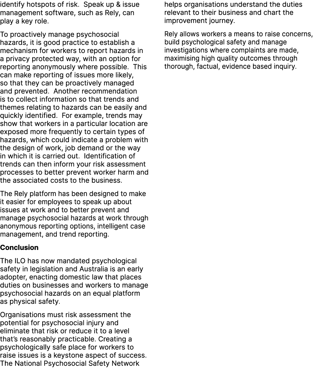 identify hotspots of risk. Speak up & issue management software, such as Rely, can play a key role. To proactively ma...