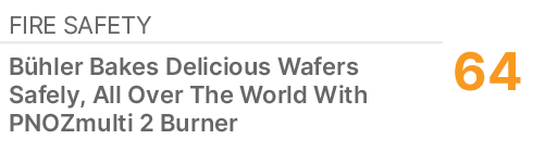 Fire Safety,64,B hler Bakes Delicious Wafers Safely, All Over The World With PNOZmulti 2 Burner