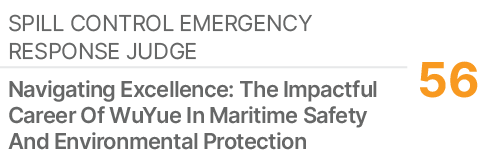 Spill Control Emergency Response Judge,56,Navigating Excellence: The Impactful Career Of WuYue In Maritime Safety And...