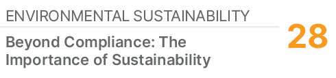 Environmental Sustainability ,28,Beyond Compliance: The Importance of Sustainability