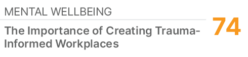 Mental Wellbeing,74,The Importance of Creating Trauma Informed Workplaces