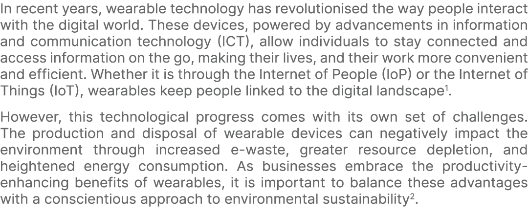 In recent years, wearable technology has revolutionised the way people interact with the digital world. These devices...