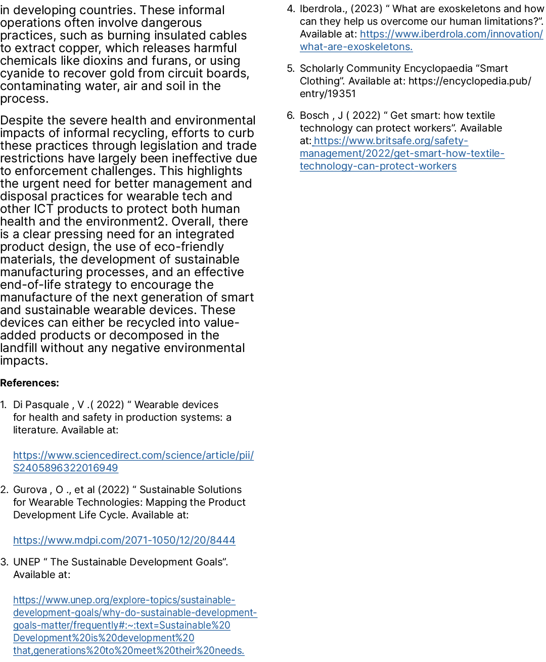 in developing countries. These informal operations often involve dangerous practices, such as burning insulated cable...