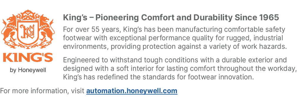 ￼King’s – Pioneering Comfort and Durability Since 1965 For over 55 years, King’s has been manufacturing comfortable s...