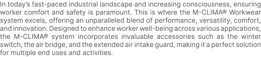 In today’s fast paced industrial landscape and increasing consciousness, ensuring worker comfort and safety is paramo...