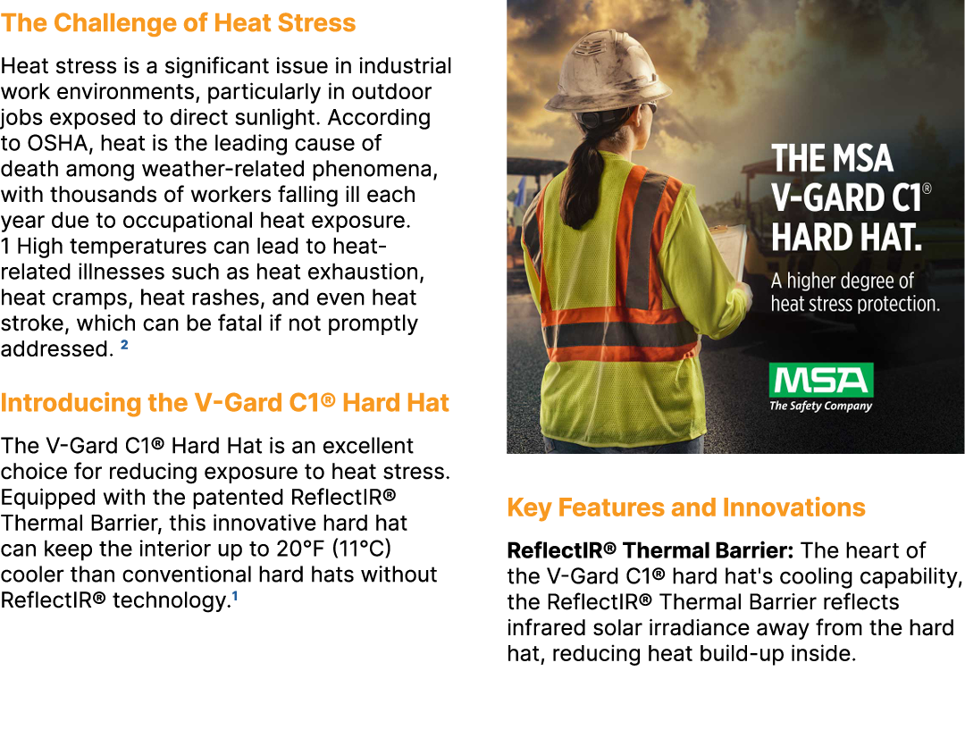 The Challenge of Heat Stress Heat stress is a significant issue in industrial work environments, particularly in outd...