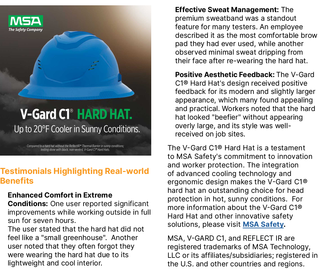 ￼ Testimonials Highlighting Real world Benefits ● Enhanced Comfort in Extreme Conditions: One user reported significa...