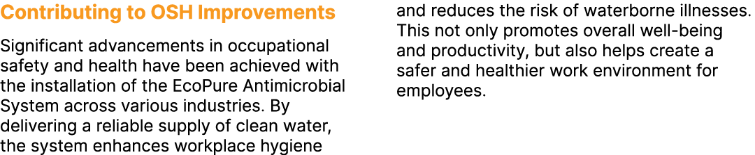 Contributing to OSH Improvements Significant advancements in occupational safety and health have been achieved with t...