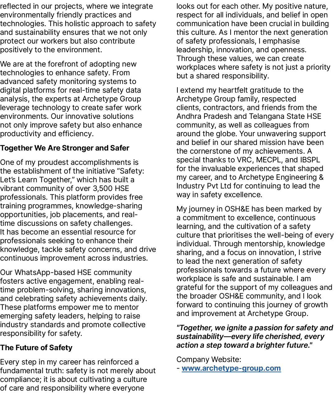 reflected in our projects, where we integrate environmentally friendly practices and technologies. This holistic appr...