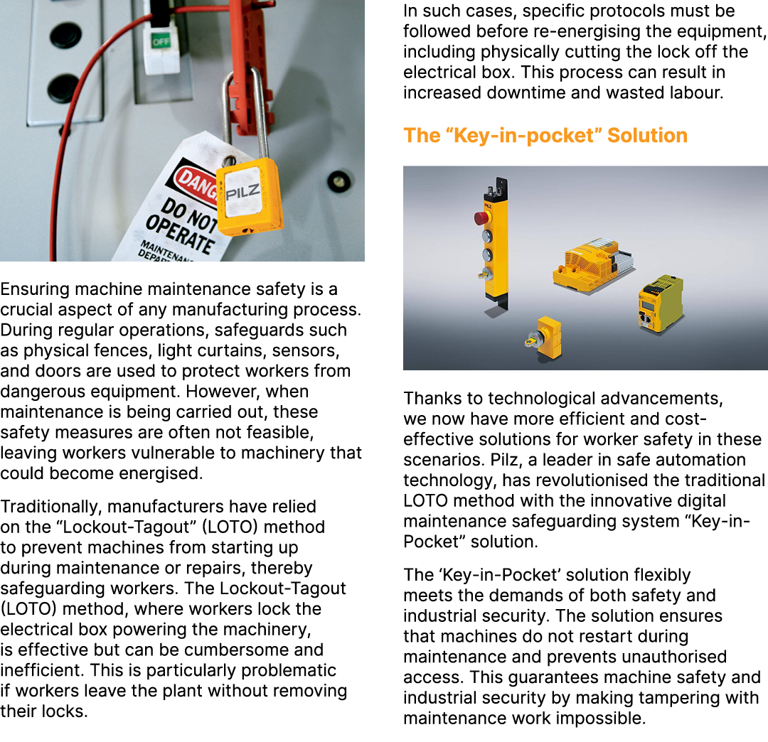 ￼ Ensuring machine maintenance safety is a crucial aspect of any manufacturing process. During regular operations, sa...