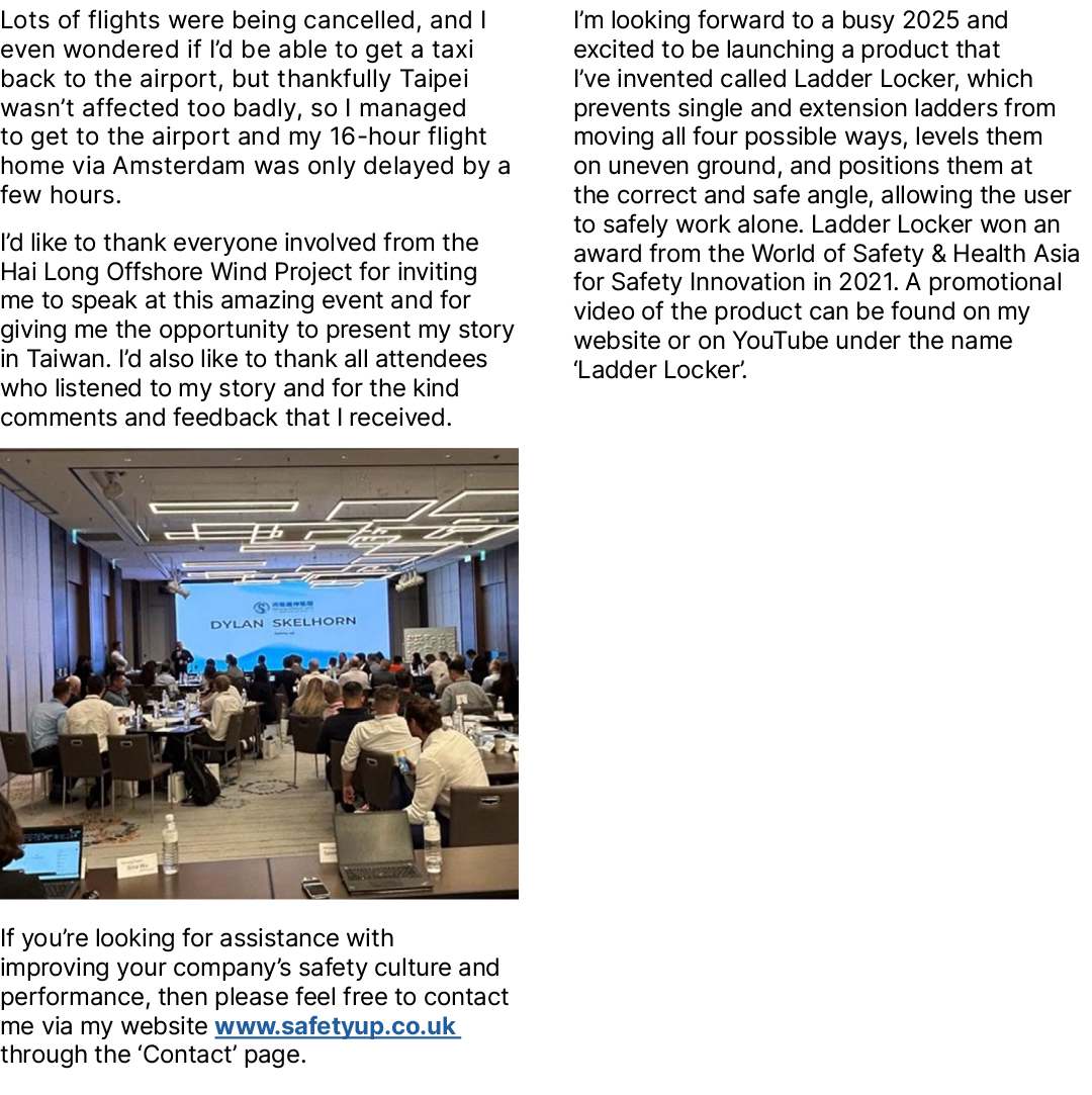 Lots of flights were being cancelled, and I even wondered if I’d be able to get a taxi back to the airport, but thank...