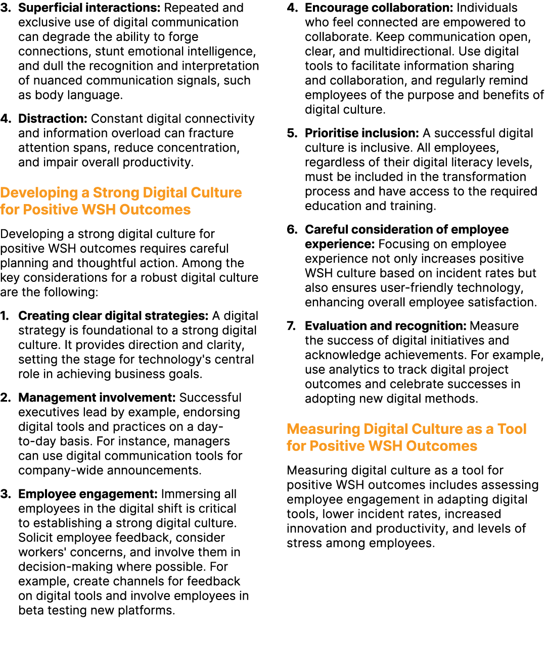 3. Superficial interactions: Repeated and exclusive use of digital communication can degrade the ability to forge con...