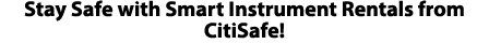 Stay Safe with Smart Instrument Rentals from CitiSafe!