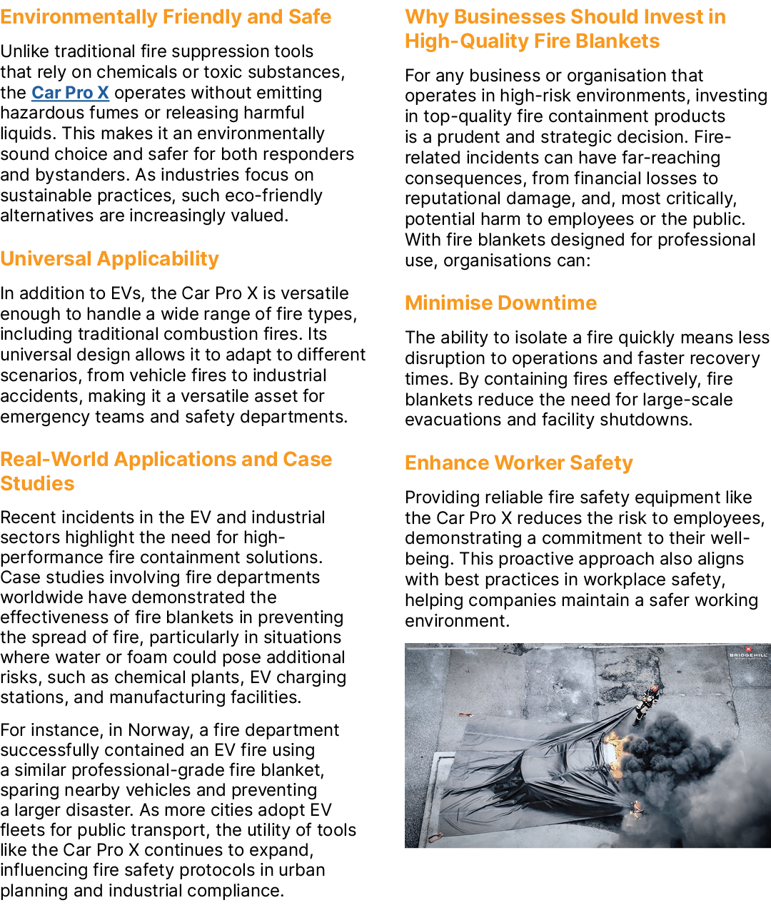 Environmentally Friendly and Safe Unlike traditional fire suppression tools that rely on chemicals or toxic substance...