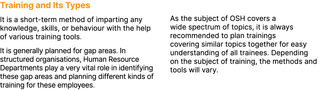 Training and Its Types It is a short term method of imparting any knowledge, skills, or behaviour with the help of va...